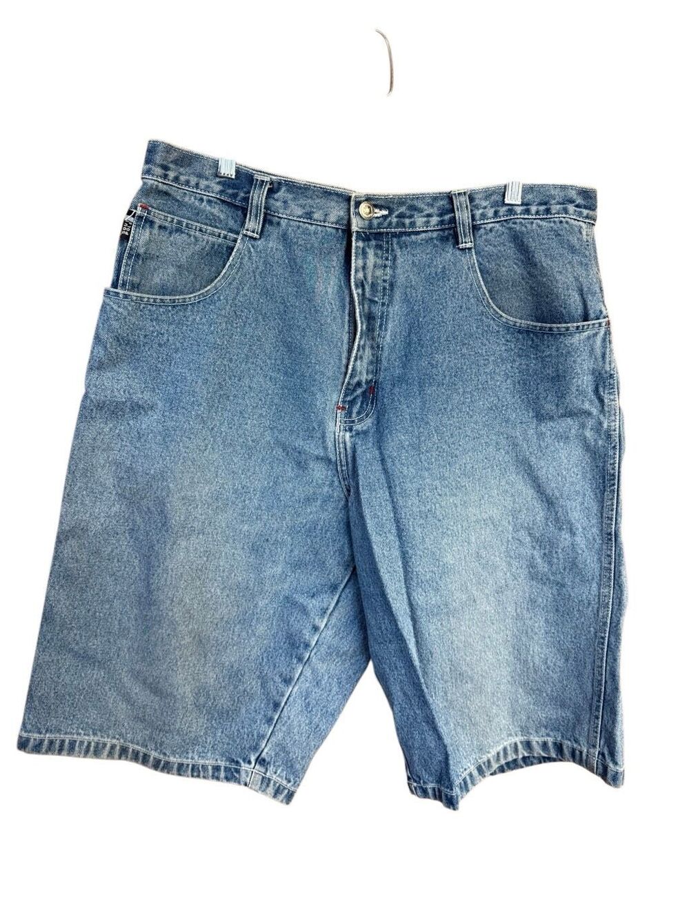 Southpole Mens Y2K Vintage baggy denim jorts/Shorts Sz 38/13